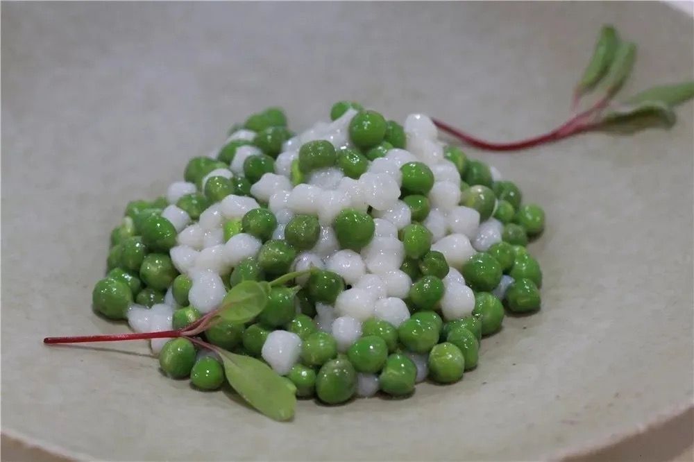 处暑·鲜豌豆炒鸡米