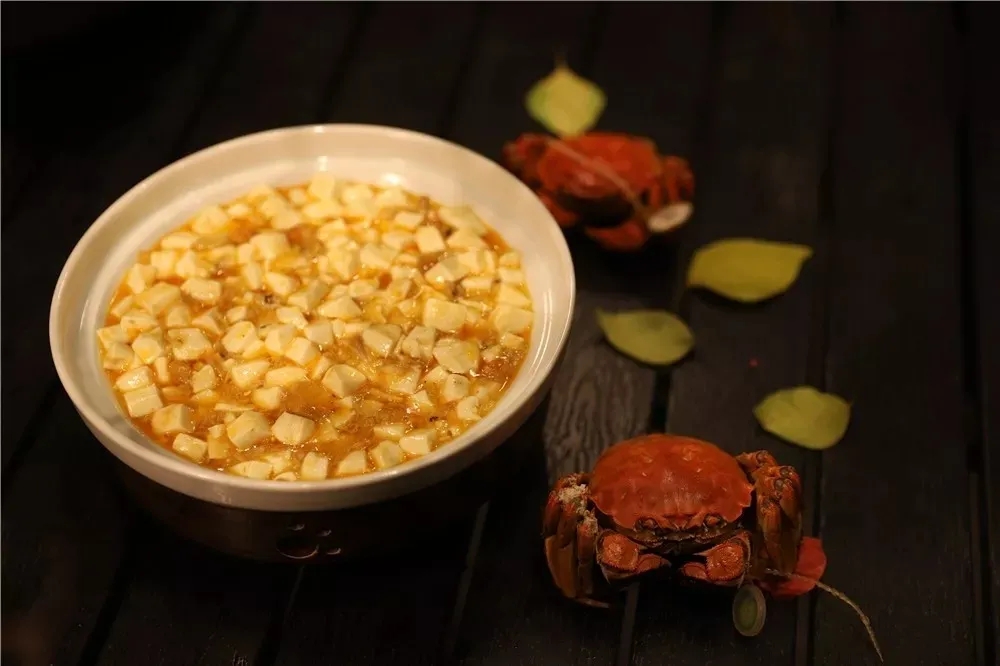 小雪·手拆蟹粉豆腐